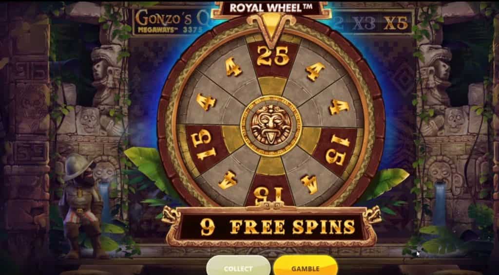 Gonzo's Quest Megaways slot Gameplay